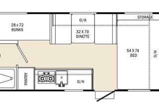 2015 Coachmen RV Clipper Ultra-Lite 17BH