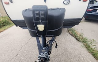 Comfortable, cozy, easy to set-up A frame camper.
