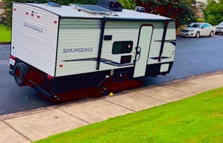 18 ft Easy tow Mini Vacation Travel Trailer
