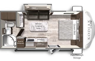 Cozy Getaway - 2021 Dutchmen RV Kodiak Cub 185MB