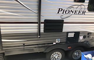 Family fun bunkhouse travel trailer