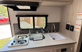 #1 James and Desiree fully loaded travel trailer