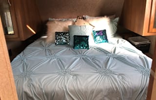 Wilkie & Andrea’s Cozy and Comfy Travel Trailer