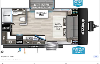 2023 Grand Design Imagine XLS 17MKE