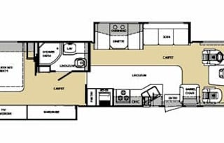 FOREST RIVER RV - 350BS 2008 Georgetown