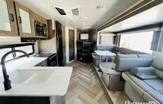 The Capato’s Travel Trailer