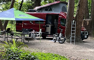 Winnebago Boondocking Bed and Breakfast