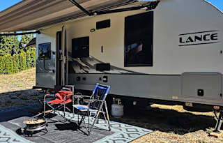 Sir Lancelot is a true 4 season cabin on wheels.