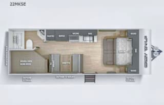 Family-Friendly Grey Wolf 22MKSE – Sleeps 7
