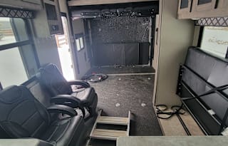 Work and play toyhauler