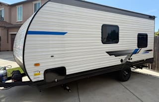 #1 James and Desiree fully loaded travel trailer
