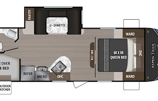 Redwoods Traveler 2019 Dutchmen Bunkhouse