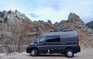 Amazing Camper Van With Full Bathroom! Fits in a Standard Parking Space!