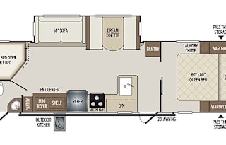 2019 Keystone RV Bullet 290BHS