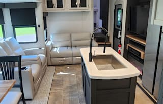 NEW 2025 Coachmen Chaparral 375BAF (2 full baths)