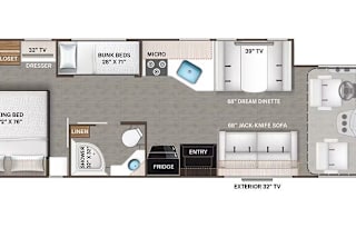 TxRvAdventures Bunks Sleeps 8 Class A "Annie"