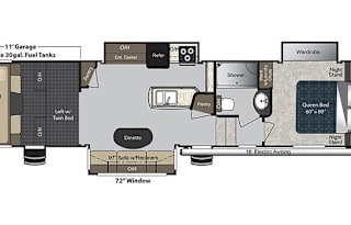 2017 Keystone RV Carbon 364