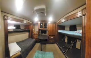 Start of Season 37ft BUNKHOUSE!