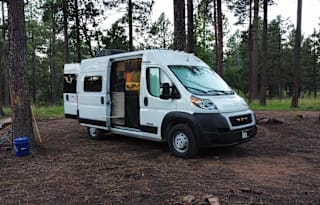 Coastin’  the Camper Van. Delivery available !