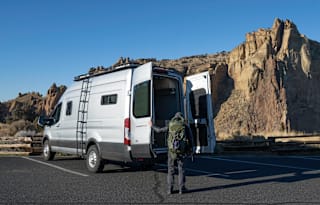 2021 Ford Transit AWD, Hot shower, roof deck