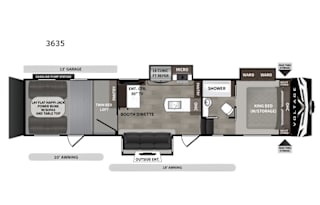 2020 Dutchmen RV Voltage V3635