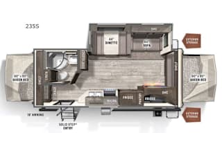 Rockwood Roo 235S Hybrid Trailer