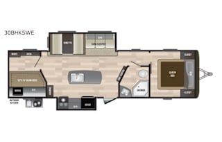 2018 Keystone RV Hideout 30BHKSWE