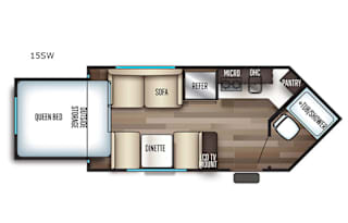 2019 Forest River RV Cherokee Wolf Pup 15SW
