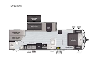2021 Keystone RV Bullet 290BHSWE