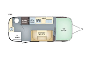 Magnolia 2-AIRSTREAM Bambi Sport 22 *FULLY Loaded*