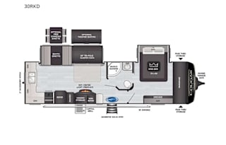 2021 Keystone RV Cougar Half-Ton 30RKD
