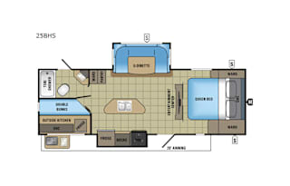 2017 Jayco White Hawk 25BHS