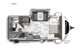 2022 Dutchmen RV Kodiak Cub 196BH