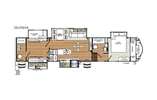 2017 FOREST RIVER SIERRA 381RBOK