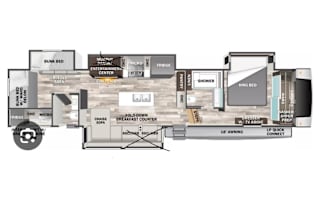 2022 Cedar Creek Bunkhouse Forest River RV 375