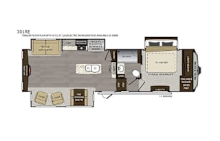 2018 Keystone RV Avalanche 301RE
