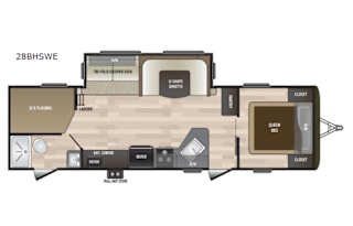 Grammy's Bunkhouse 2018 Keystone 32 Ft Camper