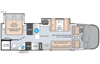 2020 Thor Motor Coach Axis 27.7