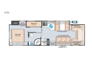 2021 Thor Motor Coach Quantum LF31
