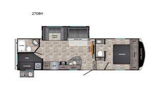 Delivery Only - Super clean and bright 5th wheel