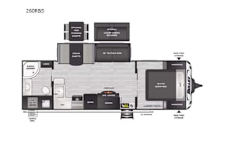 2023 Keystone RV Bullet 260RBS