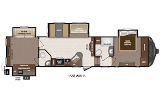 2016 Keystone RV Sprinter 358FWBHS