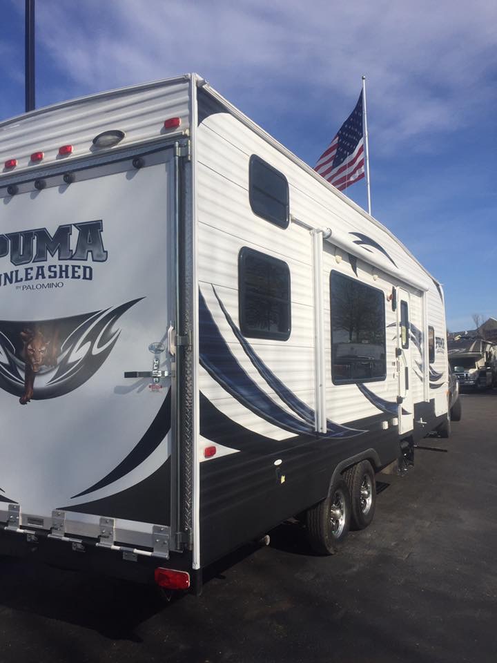 Puma 27sbu clearance toy hauler