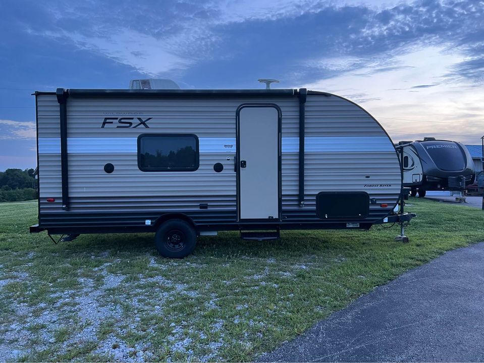 RV storage solutions and upgrades Wildwood FXS 170SS 