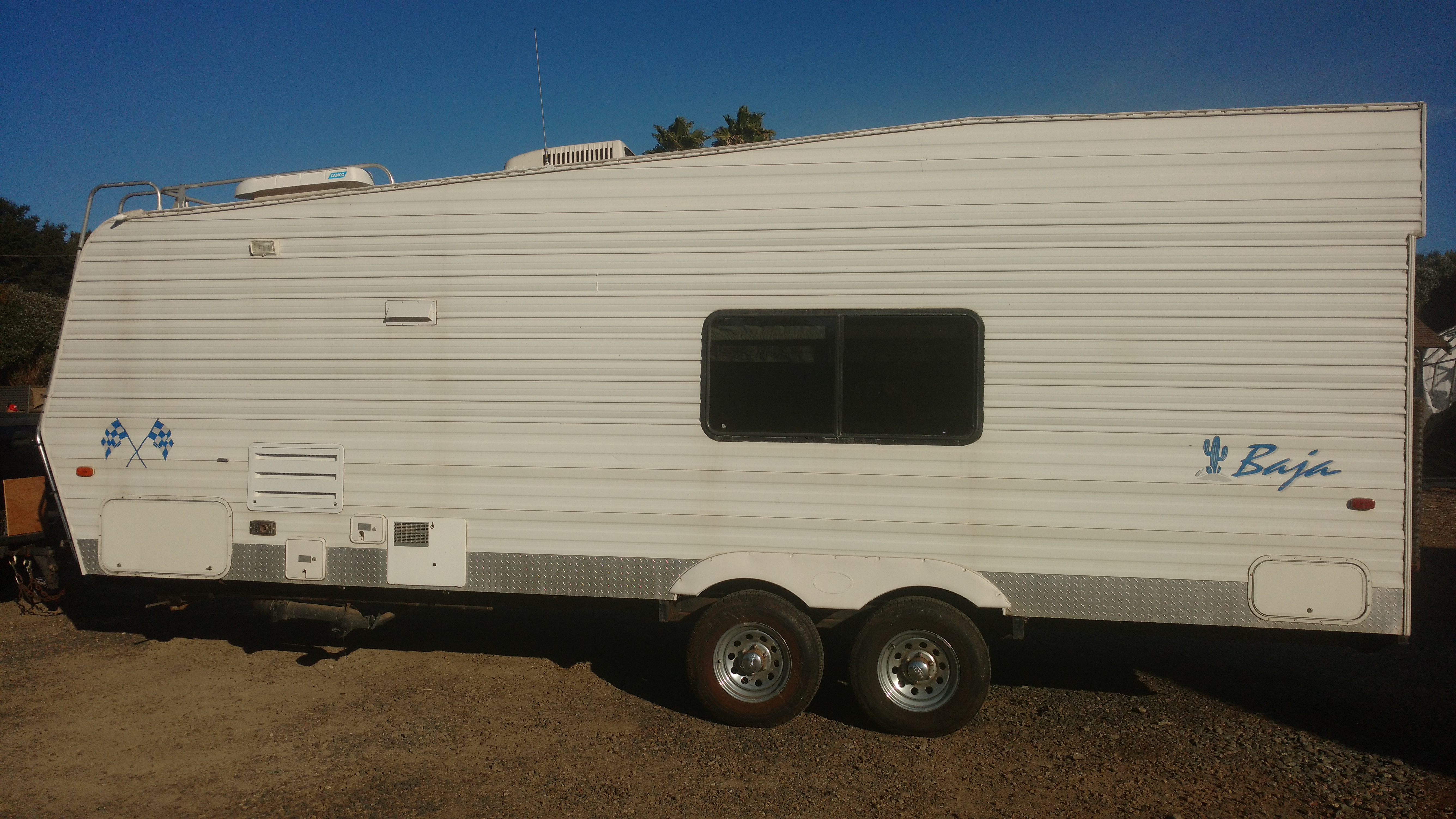 A Tidy & Travel-Ready RV Shower – Barry Good Times