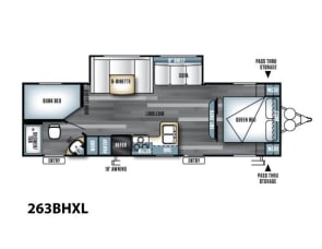 Forest River RV Salem Cruise Lite 262BHXL