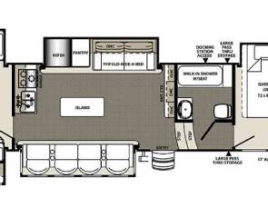 2016 Forest River Sandpiper 380BH5