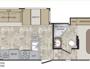 2011 Keystone Cougar 5th wheel Bunk House