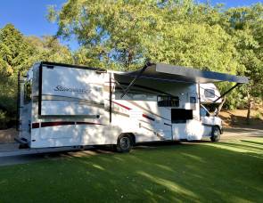 2017 31' Forest River Sunseeker In Vista. 150 miles per day WOW!