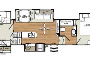 2016 Sandpiper by forest river 3801 rbok